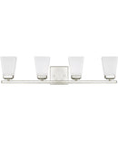 Baxley 4-Light Vanity In Polished Nickel