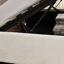 Storage Upholstered Hydraulic Platform Bed With Integrated Headboard