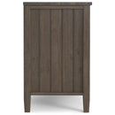 Lev - Bedside Table - Smoky Brown