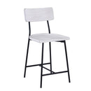 Badin - Counter Stool - White Washed by HouseOfZazla