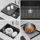Quartz Kitchen Sink - 21" x 18" x 9.65" by HouseOfZazla