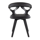 Gardenia - Mid-Century Modern Dining Chair With Swivel by HouseOfZazla