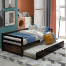 Twin Daybed With Trundle Frame Set by HouseOfZazla