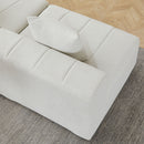 Modular Sectional Sofa With 2 Pillows, Symmetrical Design by HouseOfZazla