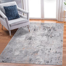 Marfi - 6' X 9' Abstract Area Rug - Gray / Multi by HouseOfZazla