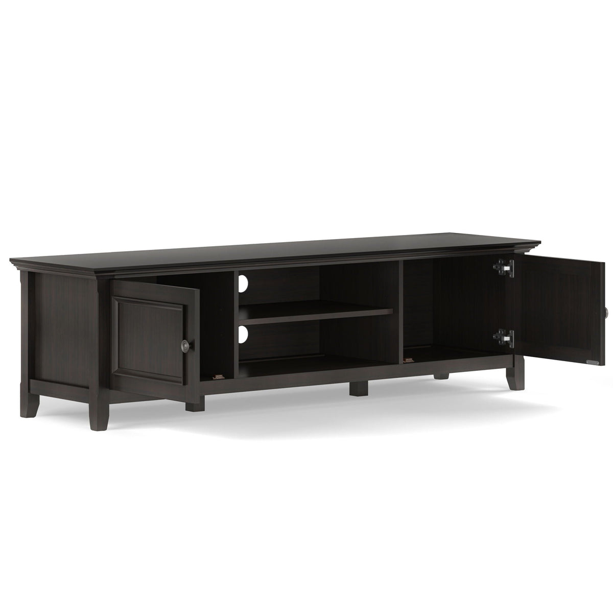 Amherst - Low TV Media Stand - Hickory Brown, photo 10 of 11