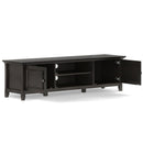 Amherst - Low TV Media Stand - Hickory Brown by HouseOfZazla