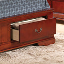 Upholstered Panel Sleigh Bed Design by HouseOfZazla