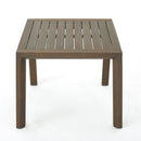 Celestaria - 3 Piece Outdoor Chat Set With Adirondack Chairs, Cushions And Side Table