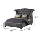Sophia - Upholstered Bed by HouseOfZazla