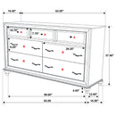 Randall White 5-Piece Queen Bedroom Set