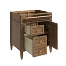 James Martin Brittany 30" Single Bathroom Vanity, Pecan