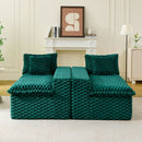 Multifunctional Sofa, Side-By-Side Or Facing Each Other