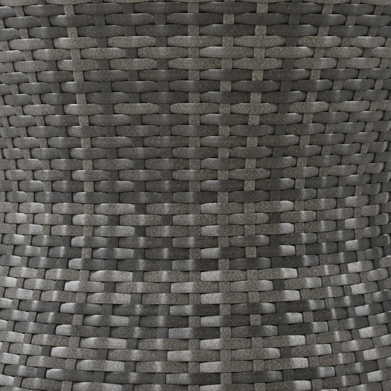 5 Pieces Patio Furniture Chair Sets, Patio Conversation Set With Wicker Cool Bar Table, Ottomans,Outdoor Furniture Bistro Sets for Porch,Backyard,Balcony,Poolside Grey