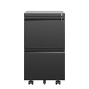 Metal Drawer Mobile File Cabinet With Lock For Home Office Organizer by HouseOfZazla