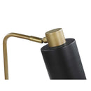 Dharma - Adjustable Table Lamp With Shade - Antique Brass by HouseOfZazla