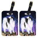 Japanese Chin Luggage Tag