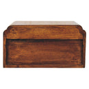 Artisan Furniture Solid Wood Avora Wall-Mounted Chestnut Bedside