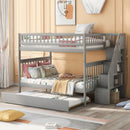 Bunk Bed With Staircase by HouseOfZazla