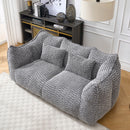 Comfortable Dual Beanbag Chair With High Resilience Foam Core For 2 People by HouseOfZazla