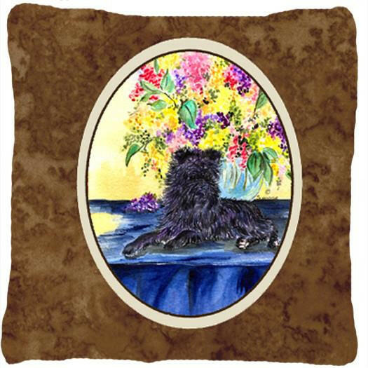 Affenpinscher Decorative   Canvas Fabric Pillow