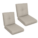 High Back Patio Chair Cushions For Garden (Set of 2) by HouseOfZazla