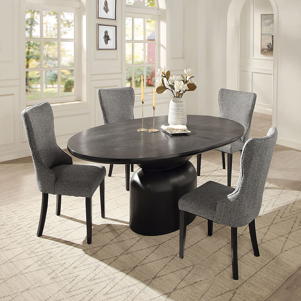 Marioly - Dining Table - Ash Black, photo 6 of 7