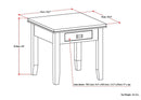 Artisan - Handcrafted End Table by HouseOfZazla