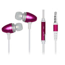4 Sets 3.5mm In-Ear Headphones with Mic