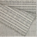 Sunshine - 5'3" X 7'3" Indoor, Outdoor Area Rug - Silver - Polypropylene