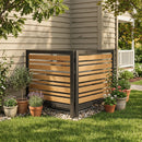 Outdoor Air Conditioner Fence Screen