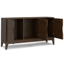 Harper - 3 Door Sideboard Buffet / Storage Cabinet - Walnut Brown by HouseOfZazla