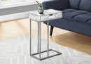Accent Table, C - Shaped Contemporary & Modern Design by HouseOfZazla