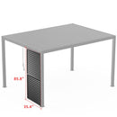 Louver Grille Frame & Louvers by Unique Piece Furniture