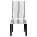 Herran Upholstered Dining Side Chair Beige (Set of 2)