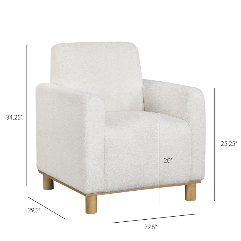 Mason - Arm Chair - White, photo 6 of 6