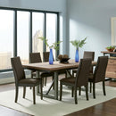 Rivera - Extension Dining Table - Natural Walnut by HouseOfZazla