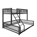 Bunk Bed With Ladder And Safety Guardrails by HouseOfZazla