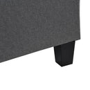 Modern Sectional Sofa Set With L Shape Chaise Lounge, Cup Holder, 4 Seat - Gray by HouseOfZazla