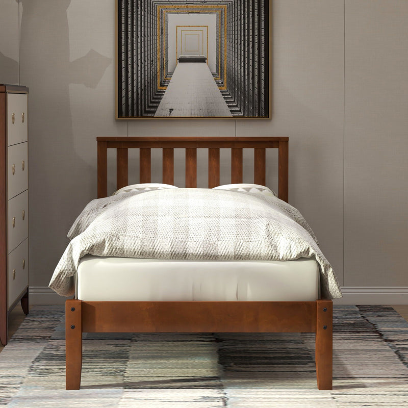 Platform Bed With Headboard, Footboard, Slat Support, photo 7 of 7