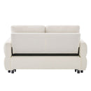 Convertible Sofa Bed Loveseat With Adjustable Backrest And USB Ports by HouseOfZazla