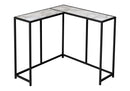 Corner Accent Console Table For Entryway, Unique L-Shaped Design by HouseOfZazla