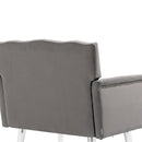 Accent Chair, Living Room Chair / leisure single sofa with acrylic feet