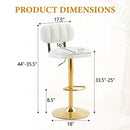Adjustable Height Bar Stools & Footrest For Kitchen Island (Set of 2) by HouseOfZazla