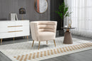 Accent Chair, leisure single chair with Golden feet