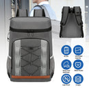 Cooler Backpack 36 Can Leakproof Insulated Cooler Backpack with 25L/6.6Gal for Picnic Camping BeachÊHiking Fishing Travel