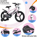 16-18 Inch Kids Bike with Training Wheels and Adjustable Seat