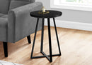 Accent Table, Side, Round Contemporary & Modern Modern Design by HouseOfZazla