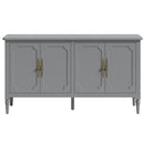 Vintage Buffet Cabinet With Adjustable Shelves by HouseOfZazla