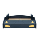 Race Car Shaped Platform Bed With Wheels And Storage